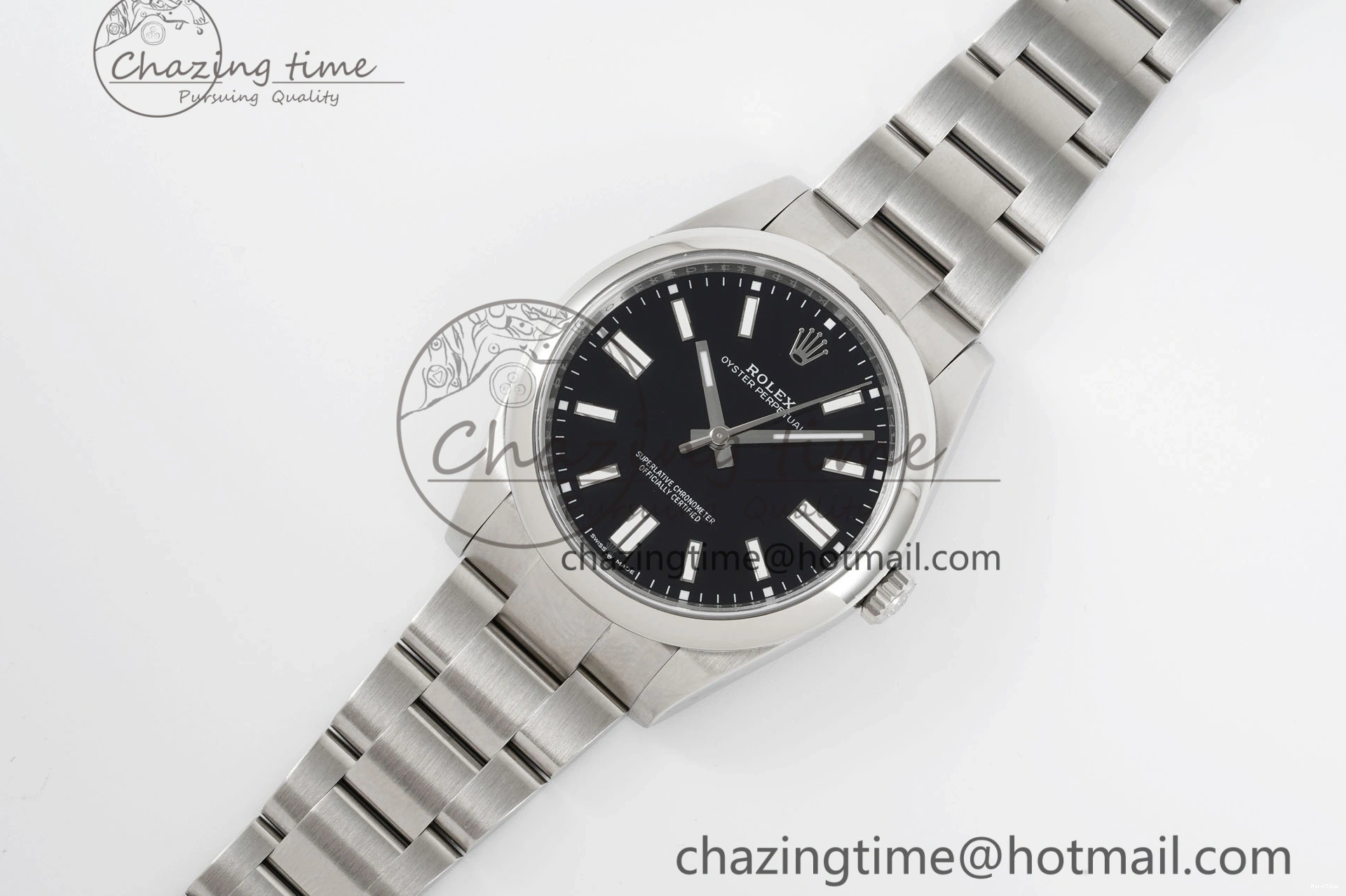 MiroTime 0412 Oyster Perpetual 41mm 124300 KING 1:1 Best Edition 904L Steel Black Dial on SS Bracelet VR Cozy 2082